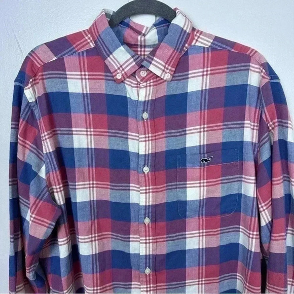Vineyard vines classic fit Tucker shirt button down size large - Picture 3 of 8
